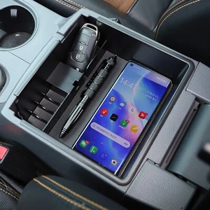 For Ford Everest 2016-2021 Armrest Storage Box Center Console Glove Tray Case - Picture 1 of 12