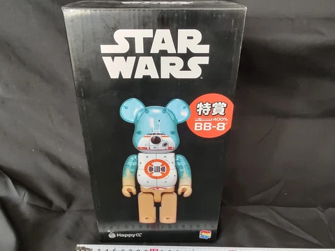 Sealed, BE@RBRICK Medicom toy Bearbrick 400% STAR WARS Special Prize BB-8 -f0125 Cover