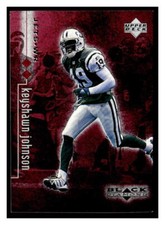 Keyshawn Johnson 1998  Upper Deck Black Diamond Rookie Edition /3000 Double