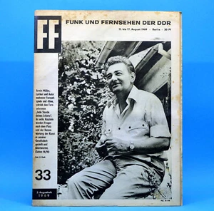 FF Dabei  33 1969 DDR 11.08.-17.08. Geburtstag Geschenk Dieter Mann H. Baumann - Bild 1 von 1