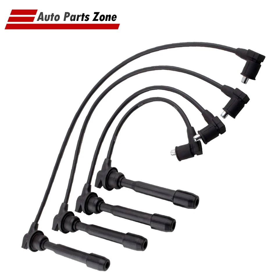 Провода кабеля свечи зажигания подходят для Hyundai Elantra Tiburon Kia Soul Spectra L4 - Изображение 1 из 4