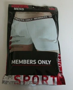 Three Members Only Boxershorts Gr. XL schwarz weiß gestreift - Bild 1 von 2
