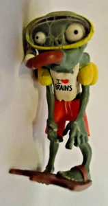 PLANTS VS ZOMBIES "I LOVE BRAINS" SCHNORCHELN ZOMBIE VINYL ACTIONFIGUR 2" GROSS - Bild 1 von 4