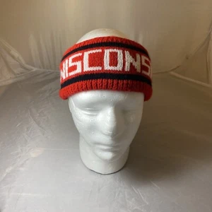 Red University of Wisconsin Badgers Cotton Knit Earband - Picture 1 of 5