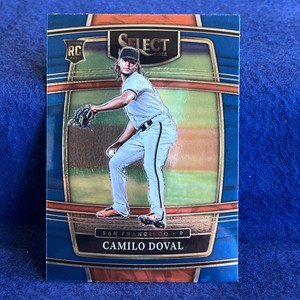 2022 Select CAMILO DOVAL ROOKIE BLUE Parallel CONCOURSE LEVEL RC #2 SF Giants