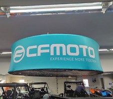 Cfmoto Hanging Round Trade Show Sign 6'x20"