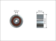 CAFFARO 138-22 Deflection/Guide Pulley, V-ribbed belt for CITROËN,FIAT,LANCIA,PE