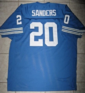 #20 Barry SANDERS Detroit LIONS Replica MITCHELL & NESS Jersey, Sz Men's 56/XXL - Picture 1 of 2