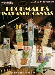 MARCOS EN LONA DE PLÁSTICO Por Dick Martin Leisure Arts Folleto 1410 Nuevo de Lote Antiguo - Imagen 1 de 1