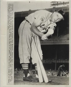 Foto original AP tipo 3 mayo 1951 Dick Kryhoski Tigres de Detroit 8x10 cable de prensa - Imagen 1 de 2