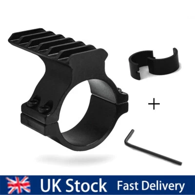 Rifle Scope Accessory Mount 30mm & 25mm 1" Weaver/Picatinny Rail Laser Torch - Image 1 of 4