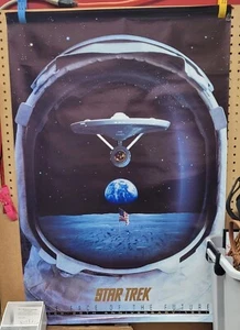 Vintage Star Trek Set of 3 Poster Art Original Paramount Pictures Wall Art Print - Picture 1 of 11