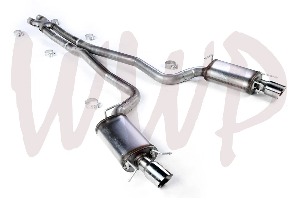 Sistema de silenciador de escape CatBack de acero inoxidable 09-14 Cadillac CTS-V sedán LSA X Foto 1 de 3