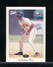 1996 Best Richmond Braves #10 Jermaine Dye rookie rc tough card swsw6