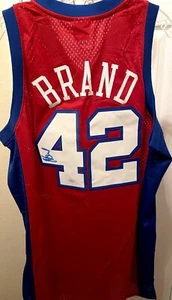 Elton Brand signed autographed Los Angeles Clippers Adidas stitched jersey (JSA) - Picture 1 of 2