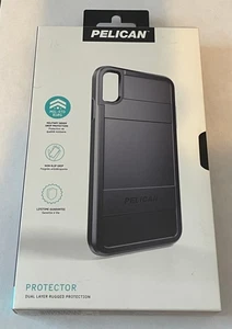 Pelican Protector Case for Apple iPhone Xs Max - Black - Picture 1 of 2