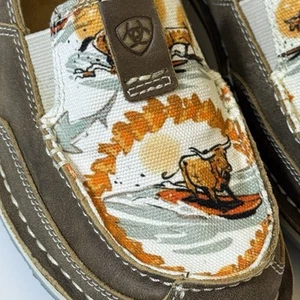 Ariat Cruiser Western Aloha Schuhe | Damengröße 8,5 B | Bull Surfing - Bild 1 von 10