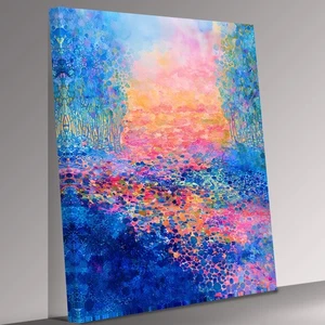 Gustav Klimt Beautiful Day Forest Canvas Print Wall Art Picture - Picture 1 of 7