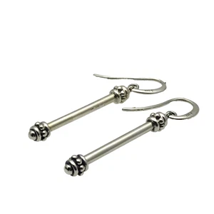 Kera Sterling Silver Earrings 9 grams Drop Dangle - Picture 1 of 5