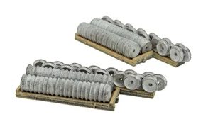 Micro-Trains MTL N 49994011 Weathered Metal Train Wheels Load Freight Accessory - Picture 1 of 1
