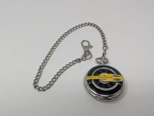 Reloj Bolsillo Harley Davidson Franklin Como Nuevo 1936 Cabeza de Nudillo con Cadena - Imagen 1 de 3