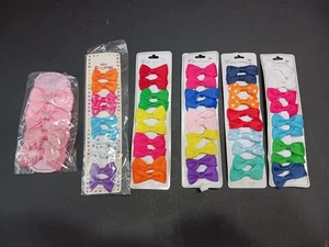 Chloe Accessory Kids Crystal Hair Clip On Bows 54 Pieces - Picture 1 of 16
