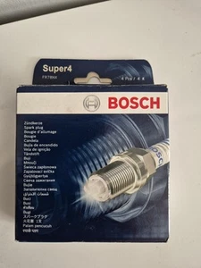 Spark Plugs Set 4x fits NISSAN MICRA K12 1.0 1.2 1.4 03 to 10 Genuine Bosch New - Picture 1 of 1