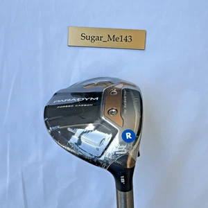 Callaway PARADYM Fairway Wood 5w 18 VENTUS TR5 Regular Flex Carbon Shaft RH HC - Picture 1 of 17