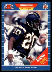 1989 Pro Set Darrin Nelson San Diego Chargers #560 - Picture 1 of 2