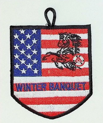 Es Kaielgu 311 Inland Northwest WA 2021 Winter Banquet Patch BLK Bdr (PK1272) - Image 1 of 2