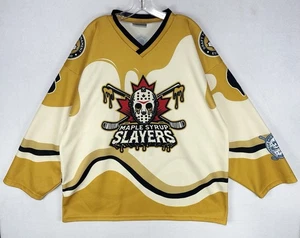 Montreal Maple Syrup Slayers Hockey Jersey Size XL Team Issued Draft Tournament - Picture 1 of 19