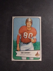 1954 Bowman #24 Don Dohoney Chicago Cardinals Centered NRMT  - Picture 1 of 2