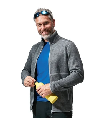 Chaqueta polar Berghaus Jenton para hombre 4A000940CU7 gris monumento NUEVA Foto 1 de 4