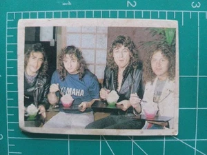 1986 ROCK STARS STICKER CARD BRAZIL Y&T Y T GROUP BAND  - Picture 1 of 2