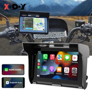 5 "Motorrad GPS Navigator Motorrad Carplay Navigation Wasserdicht Touchscreen BT - Bild 1 von 14