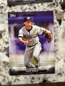 2018 TOPPS SERIES 1 TOPPS SALUTE INSERT CARD HOUSTON ASTROS CRAIG BIGGIO #TS-32 - Picture 1 of 1