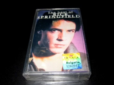 The Best Of Rick Springfield Made in Bulgaria CASSETTE Bulgaria Edition 1999 New - Image 1 of 4
