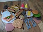 48 Lot of Pretend Play Plastic Fake Food Kitchen Mini Miniature THK 1987