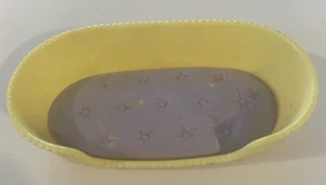Vintage Kenner 1993 Littlest Pet Shop LPS Dog Bed Yellow & Purple Plastic Toy - Picture 1 of 5