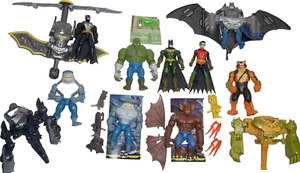 Batman Caped Crusader CREATURE CHAOS (LOT) Mega Gear Showdown DC Bat Tiger Shark - Picture 1 of 9