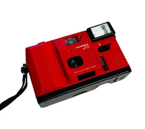 HANIMEX 35FD 35mm Red Film Camera Point and Shoot - Picture 1 of 9