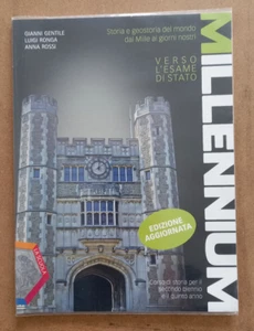 LIBRO MILLENNIUM Verso l'Esame di Stato + CLIL 2018 storia e geostoria. - Picture 1 of 14
