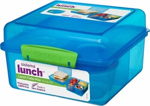 Sistema TO GO Lunch Box Cube Max - 2 L Colori Solidi Assortiti (Non Selezionabile) - Foto 1 di 1