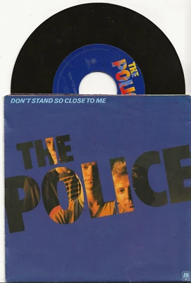 THE POLICE DON'T STAND SO CLOSE TO ME HOLLAND SINGLE WITH POSTER SLEEVE, MINT - Image 1 of 4