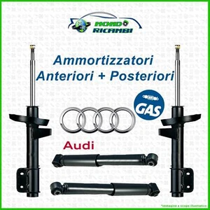 KIT 4 AMMORTIZZATORI PER AUDI A4 BERLINA 8E2 - A4 AVANT 8E5 - 2000 -> 2005 - Imagen 1 de 3