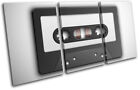 Retro Audio Cassette Vintage Musical TREBLE CANVAS WALL ART Picture Print