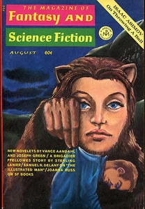 Magazine of Fantasy & Science Fiction-08/69-Asimov, Delany, Joanna Russ - Picture 1 of 1
