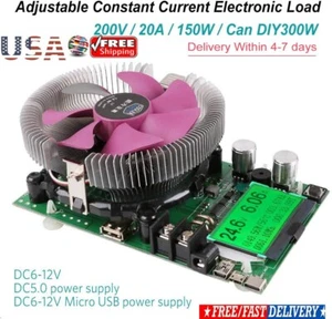 Módulo Probador de Capacidad de Batería de Corriente Constante Ajustable Prueba de Carga Electrónica - Imagen 1 de 9