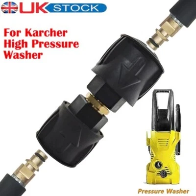 High-Pressure Washer Quick Release Adaptor Hose To Hose Connector For Karcher