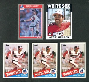 (5) Ozzie Guillen White Sox Baseball ROOKIE Cards 1985 Topps Traded Fleer Update - Picture 1 of 2